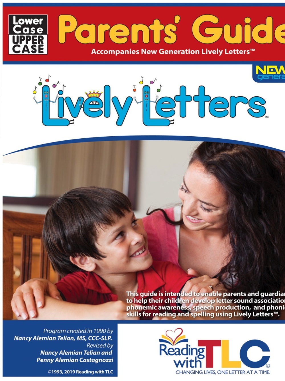 Lively Letters Parents' Guide - Blue & Red